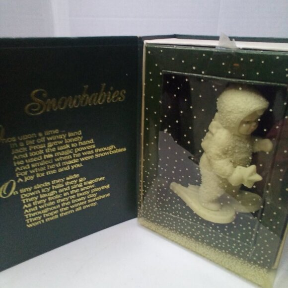 Department 56 Snowbabies A Special Delivery Christmas Figurine - Picture 11 of 11
